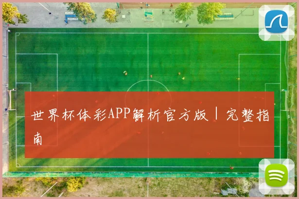 世界杯体彩APP解析官方版｜完整指南